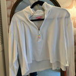 Stoney Clover Lane  x Target Pullover Terry Cloth Quarter-Zip Cropped Photo 0