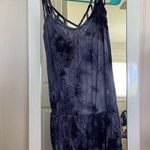 Bear Dance Blue Tie-Dye Romper Photo 0
