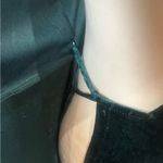 Lulus Cabaret Forest Green Velvet Wrap Dress Size Large Photo 7