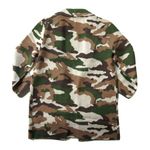 J.Crew NWT Sophie Coffee Camo Camouflage Open-Front Sweater Blazer Cardigan XXS Photo 5