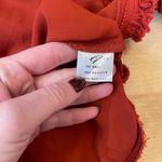 Gracia  V Neck Ruffled Trim Bell Sleeve Blouse Photo 3