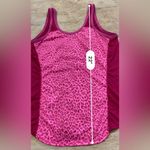 Nike Dri Fit Women’s Size Medium Pink Cheetah Print Athletic Tank Photo 7