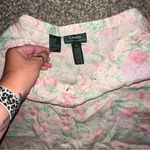 Lauren Ralph Lauren • 90s Linen Button Front Maxi Circle Skirt Soft Size 10 White Photo 6