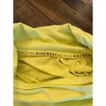 Nine West Active Cowl Neck Pullover Women XL Yellow Comfy Athleisure Lounge Top Photo 1