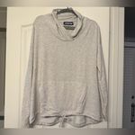 Ink Love & Peace gray cowl neck pullover sweater in heather gray Size XL Photo 6