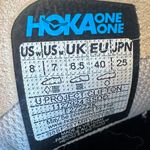 Hoka One One U Project Clifton Running Tennis Shoes Athletic Zip Size 8 Women's Tan Photo 13