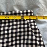 Never worn: black & white checkered miniskirt Photo 5