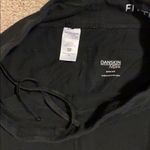 Draw string 3/4 length leggings. Lightly worn Black Photo 1