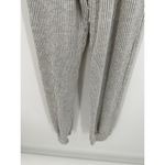 Caution to the Wind Grey White Striped Drawstring Jumpsuit Women's Size Small S Photo 2