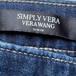 Vera Wang Simply Vera  Mid Rise Capri Blue Jeans Womens 16W Denim Stretch Casual Photo 3