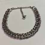 Sperry Signed  Costume Necklace - Thick Silver Tone Curb Like Chain Photo 5