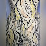 Anthropologie Anna Sui lace up side Corset Dress | 4 Yellow Photo 8