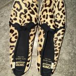 Keds KATE SPADE  Double Deck Leopard Calf Hair Mules Slipon Leopard Slides Photo 5