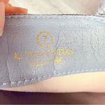 Denim light wash blue jean Raw Edge Pointy Toe Stiletto High Leg Boots 7 pocket Photo 4