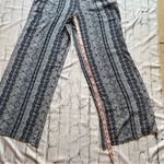 Three Dots  Pull On Pants Blue Batik New NWT Loungewear Resort Casual Medium New Photo 7