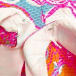 Lilly Pulitzer  Iggy Dress Pink Tropical Feeling Tanked Pique Knit Shift Size 2 Photo 10