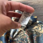 Free People  Bell Sleeves Tunic with Mandarin Collar Magic Mystery Printed M Photo 10