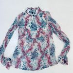 Hugo Boss Women Blouse Long Sleeve Silk Multicolor - Size 2 Photo 5