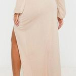 Pretty Little Thing Beige ring midi/maxi dress Photo 1