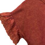 Stevie Hender  Eyelet Ruffle Sleeve Top Womens Small Photo 5