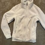Columbia Jacket Women's XS Full Zip Sherpa Fleece Interchange Outdoor White Coat Photo 0