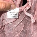 Fantasia Accessories Womens Polka Dot Gauze Polyester Fringed Scarf Pink 22”x72” Photo 3