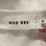 Mod Ref  Women’s White Ribbed Sleeveless Stretch Midi Dress Size M Photo 4