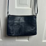 Fossil  Navy Blue Silver Hardware Crossbody Purse Photo 5