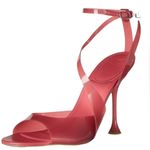 Marc Fisher LTD Claudie Strappy Heels Rubber Sandals Size 7 Pink New No Box Photo 7