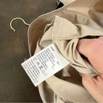 Gerard Darel  Khaki Tan Shirt Dress Lace Up Front Cotton 38 M Medium Lagenlook Photo 10