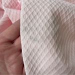 Vintage 60s Vicky Vaughn Junior Pink Maxi Dress Floral Ribbon Ruffle Small 25" W Photo 9