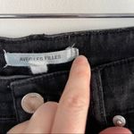 Avec Les Filles  Black Raw Hem Jeans Photo 4