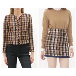 Sandro 💕 PARIS💕 Matching Suit Set: Marianne BlazerJacket + Nasty Skirt ~ 38 EU Photo 3