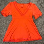 Y2K Babydoll Top Orange Size L Photo 0