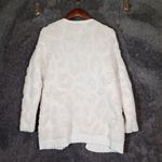 ZARA White Women's Cardigan Sweater Cozy Open Soft Womens 13-14 Sz Photo 5