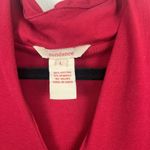 Sundance Women's Long Sleeve Jersey Knit Dress Red Sz L Photo 1