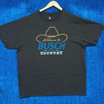 Busch “Welcome to Busch Light Country” Graphic T-Shirt Size Extra Large Photo 0