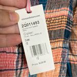 Vineyard Vines  mocked‎ puff sleeve midi dress mallard blue plaid women’s size XS Photo 7