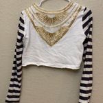 Free People Beaded Crop Top Photo 1