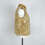 Loft Faux Fur Vest in Beige | Size S Photo 6