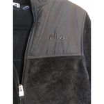 FILA Women’s Soft Fur Medium Black Zip Up Jacket Cozy Athletic Layers Photo 55