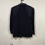 Victoria Beckham NWT  Crepe blazer size UK 6 US2 black long wool women’s Photo 7