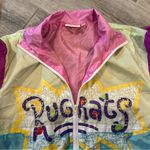 Nickelodeon  Adult Rugrats Cartoon Reptar Rollin' Deep Windbreaker Size Medium Photo 1