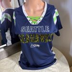 Seattle Seahawks Navy Blue Jersey Size M Photo 10