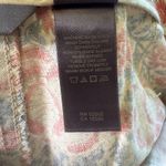 Liz Claiborne Audra Crop Pant Women's 10 Orange Navy Tan Classic Fit Pockets Photo 6