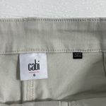 CAbi 6264 Compass Pants in Oyster Cream Size 6 Ankle Zip Jogger Photo 6