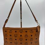 MCM VISITOS COGNAC SHOULDER BAG Photo 1