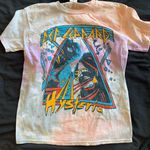 Def Leppard  Concert T Shirt Sz Small New with tags tie die Photo 0