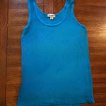 Chances R Super Soft Light Blue Sleeveless Tank Size Large Photo 1