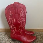 Dream Paris Red Cowgirl Boots Photo 1
